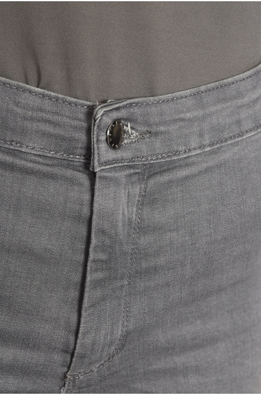 Джинсы женские серого цвета 188656