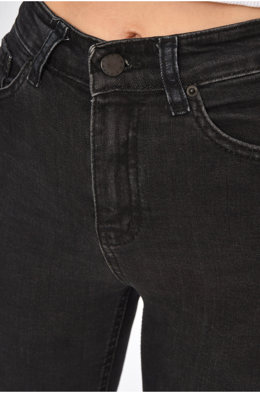 Джинсы женские черного цвета 3736 188661