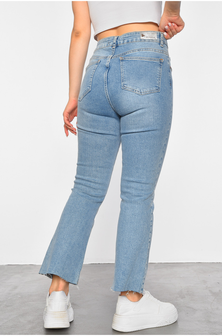 Джинсы женские голубого цвета 1665 188668