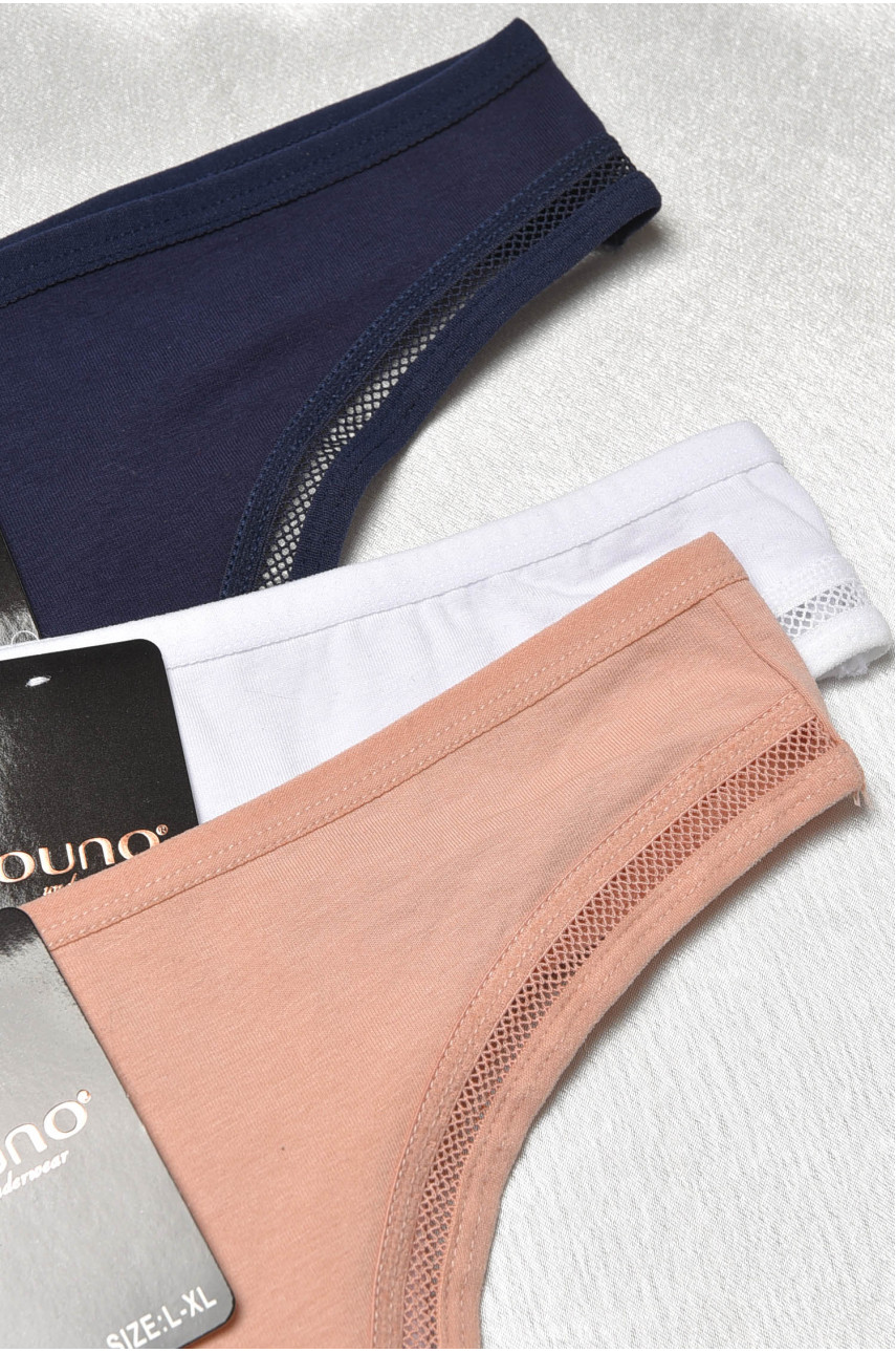 Набор стринг женских 3 штуки 5625 188671 Набор стринг женских 3 штуки 5625 188671