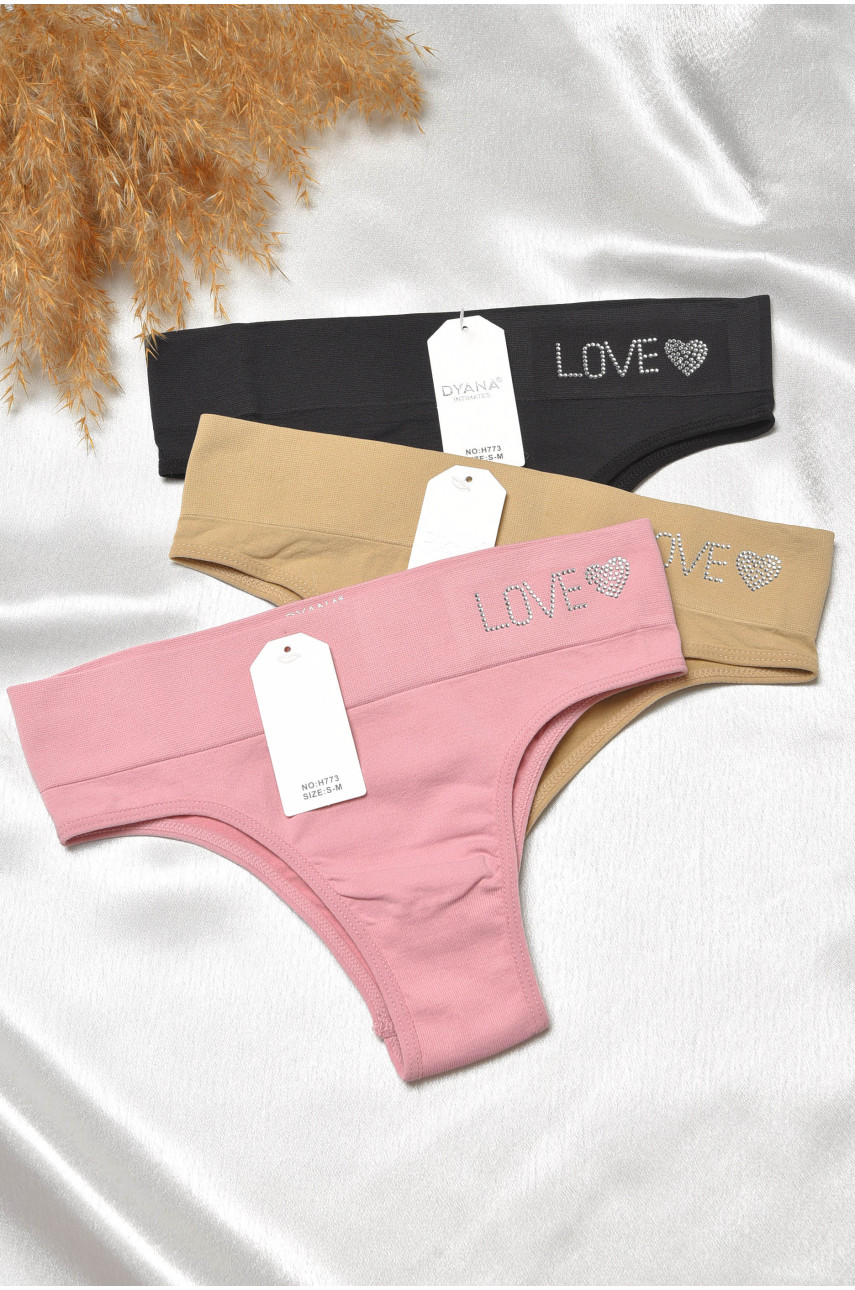 Набор трусов женских 3 штуки 773 188673