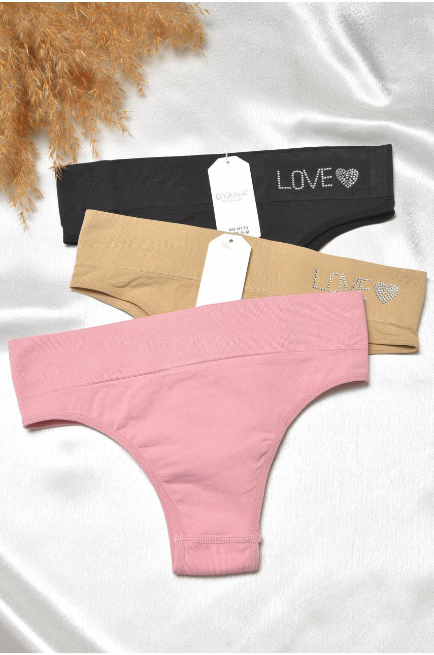 Набор трусов женских 3 штуки 773 188673