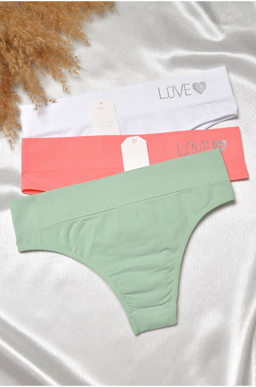 Набор трусов женских 3 штуки 773 188675