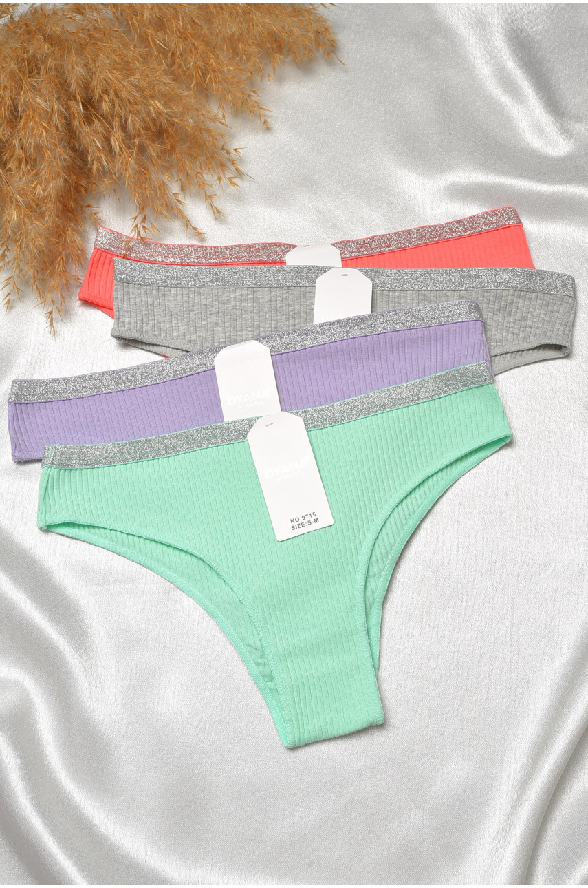 Набор трусов женских 4 штуки 9715 188676
