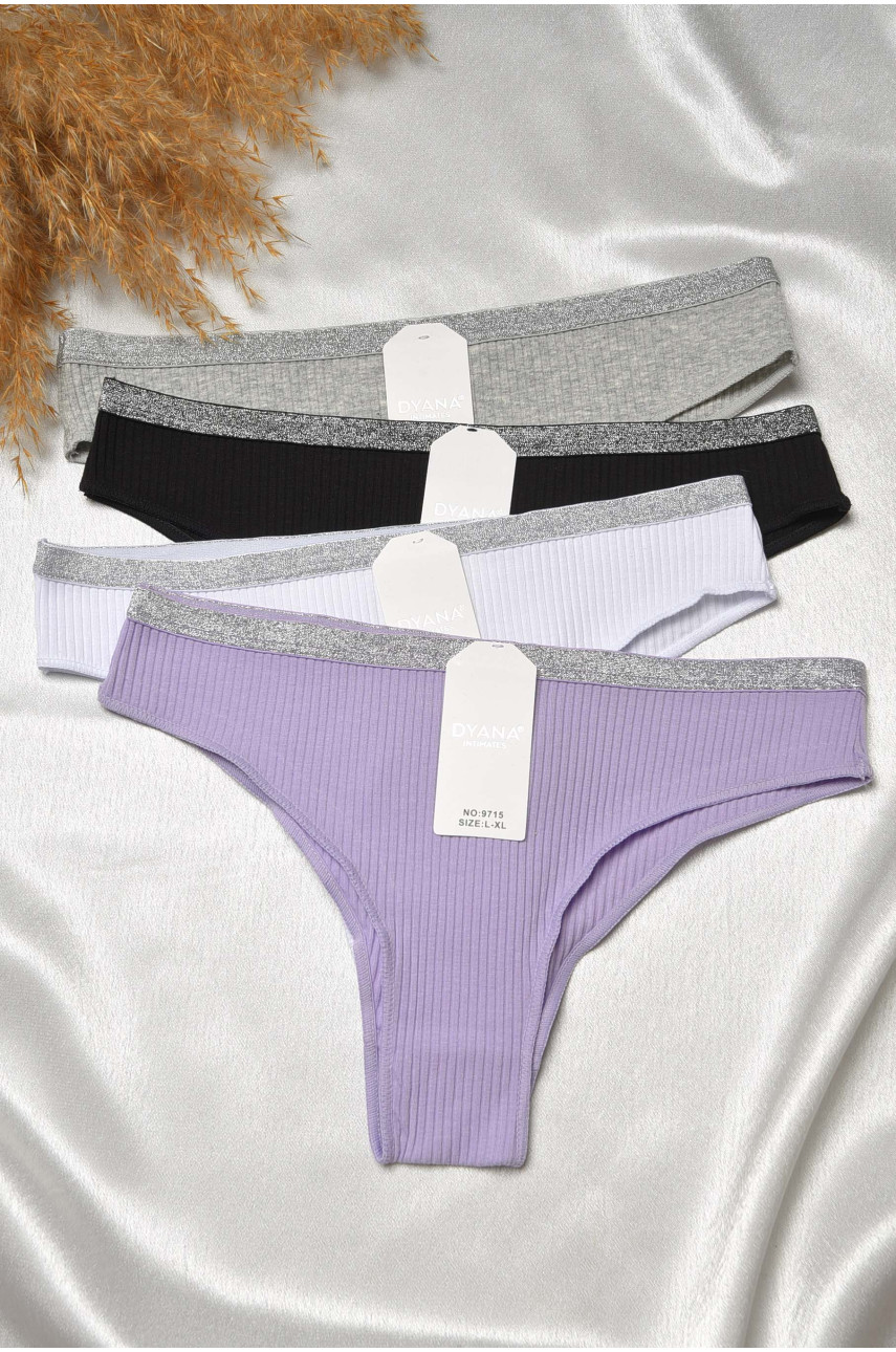 Набор трусов женских 4 штуки 9715 188680