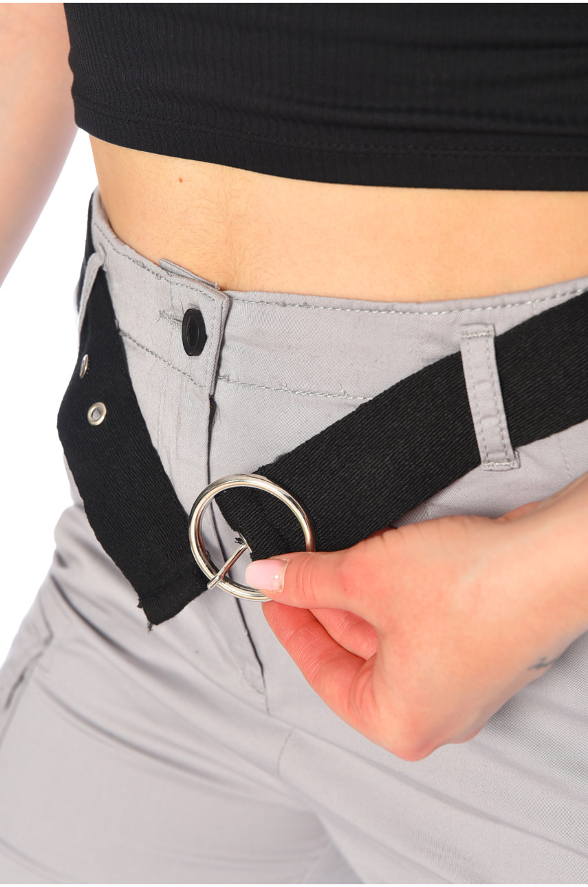 Штаны женские серого цвета 188705