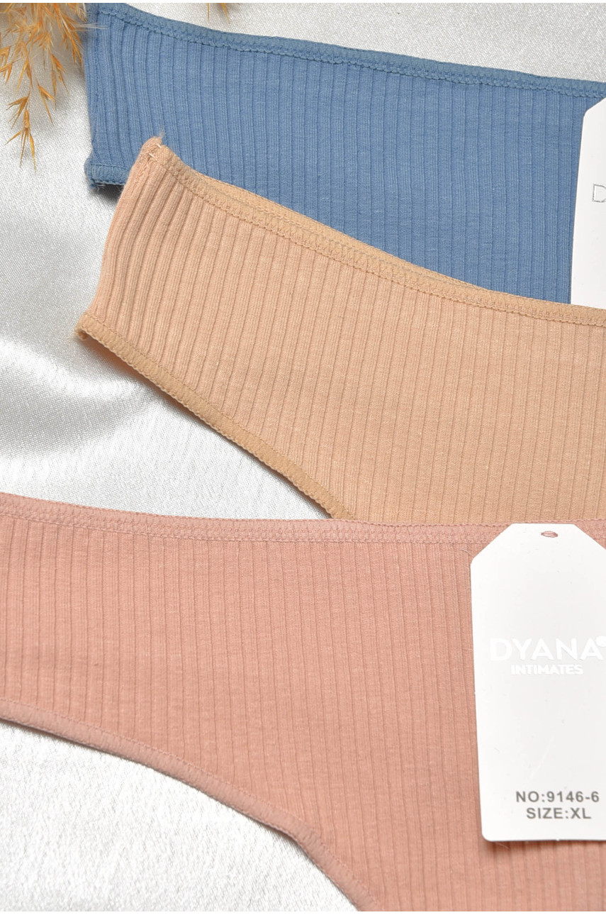 Набор стринг женских 3 штуки 9146-6 188726 Набор стринг женских 3 штуки 9146-6 188726