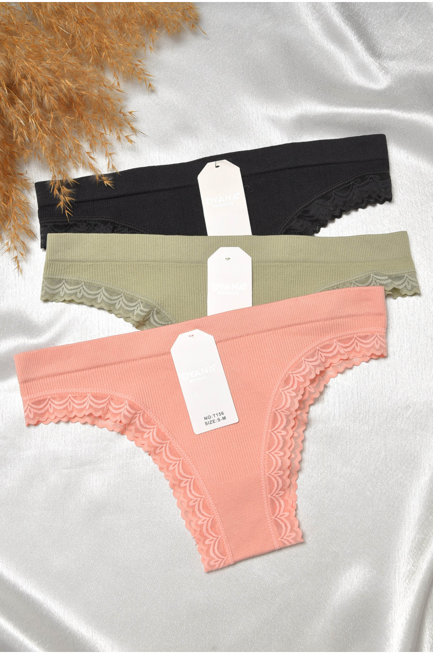 Набор трусов женских 3 штуки 156 188731