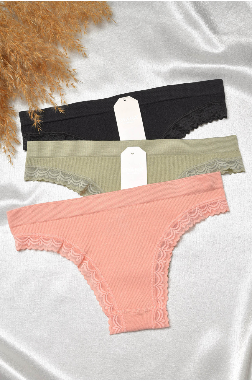 Набор трусов женских 3 штуки 156 188731