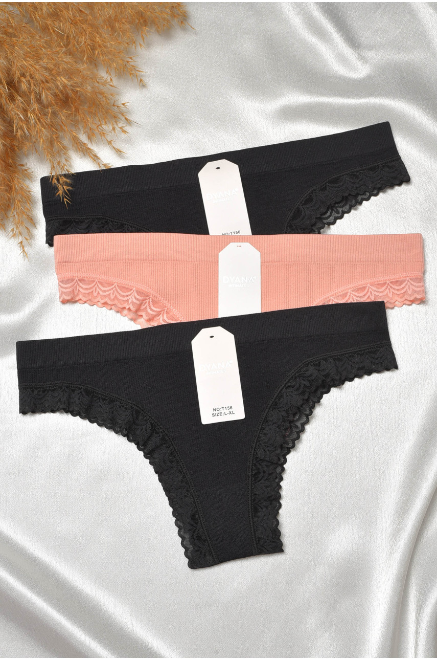 Набор трусов женских 3 штуки 156 188737