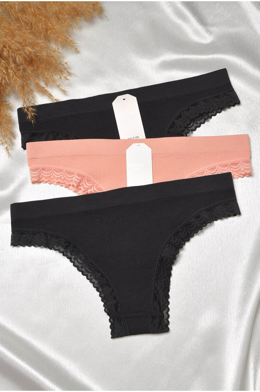 Набор трусов женских 3 штуки 156 188737