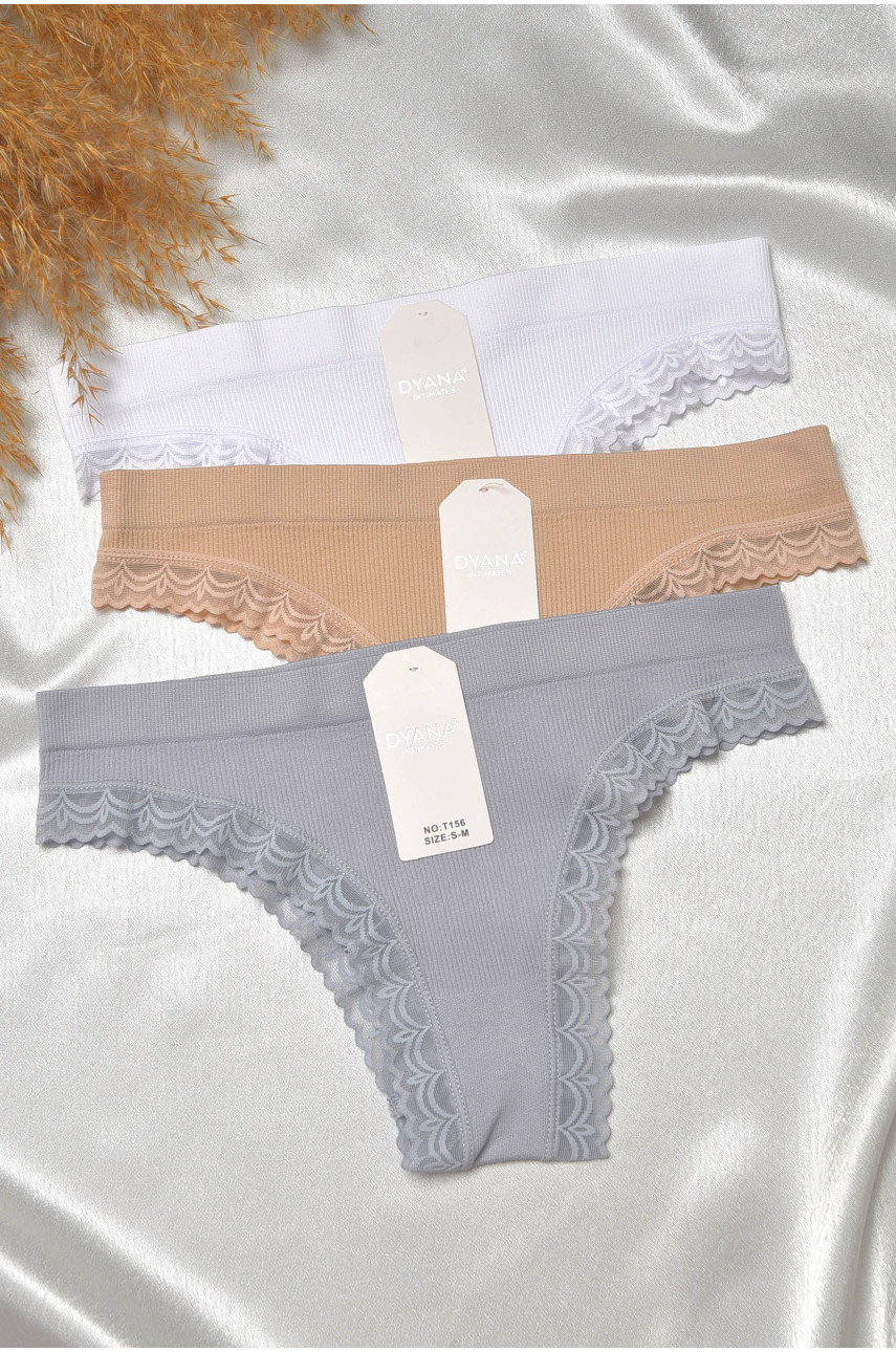 Набор трусов женских 3 штуки 156 188738