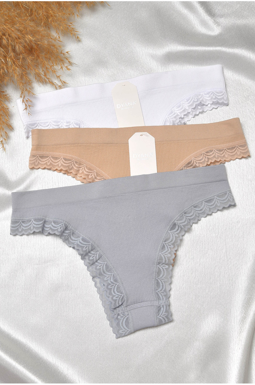 Набор трусов женских 3 штуки 156 188738