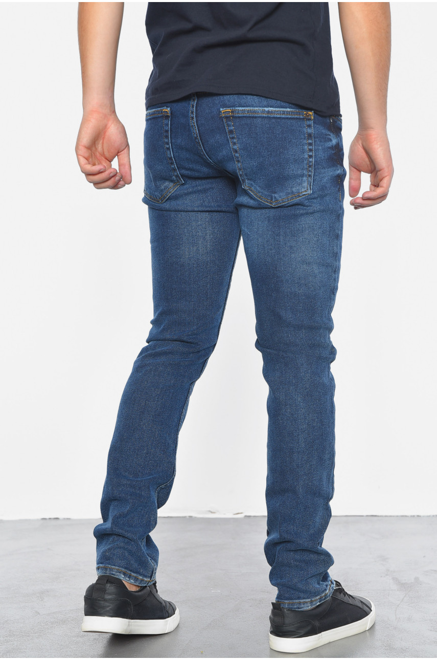 Джинсы мужские синего цвета 1763001 188754 Джинсы мужские синего цвета 1763001 188754