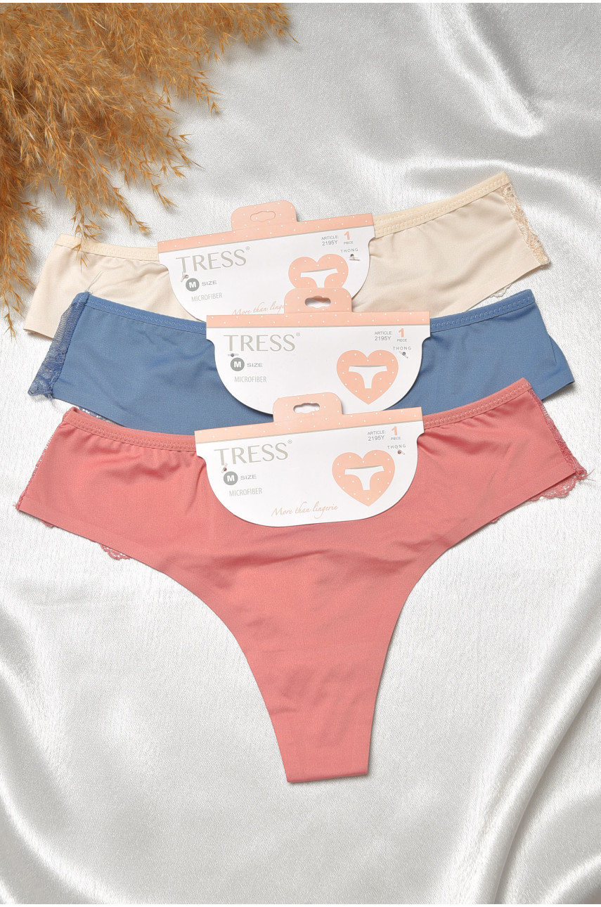 Набор трусов женских 3 штуки 21954 188763