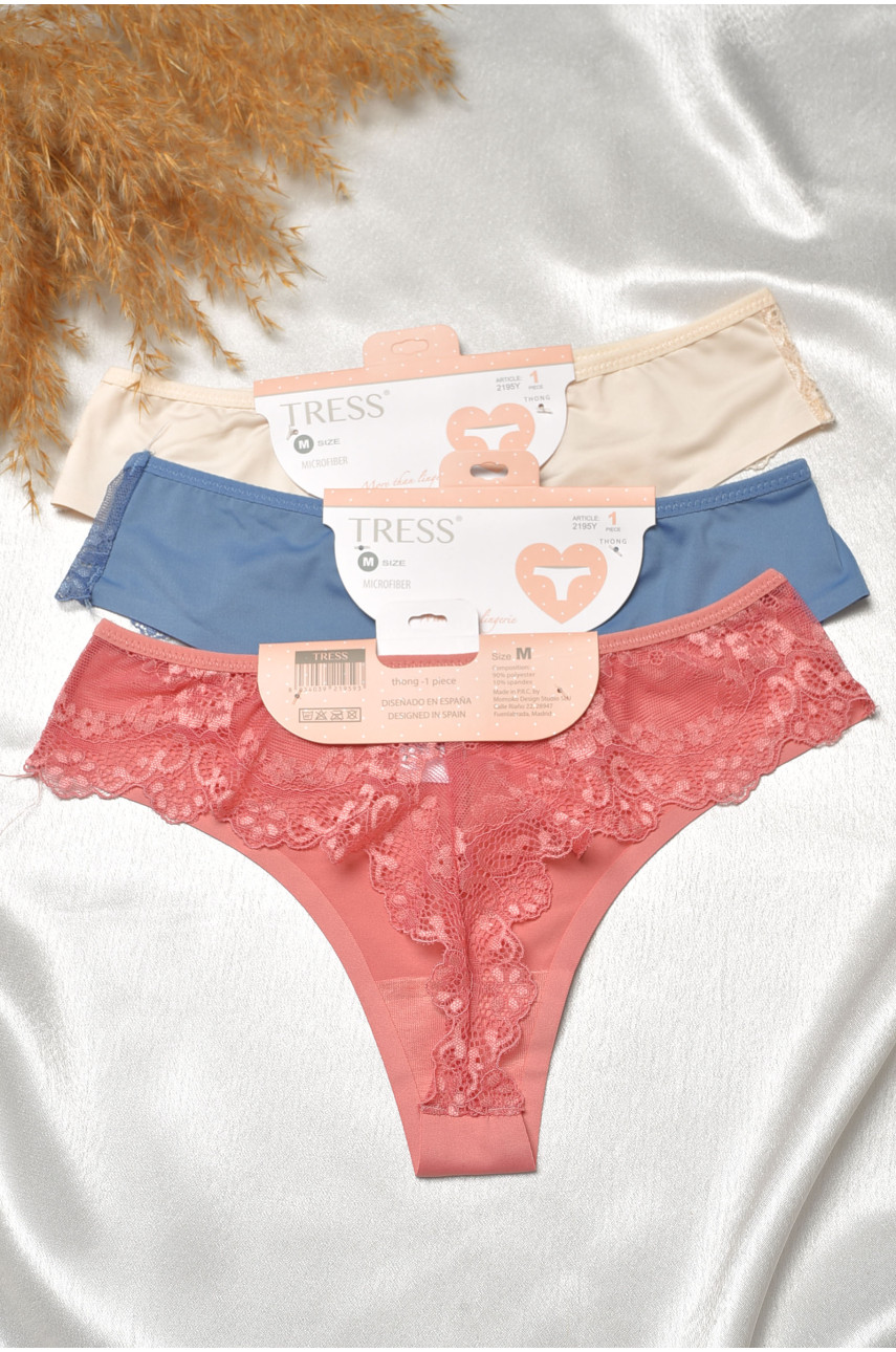 Набор трусов женских 3 штуки 21954 188763