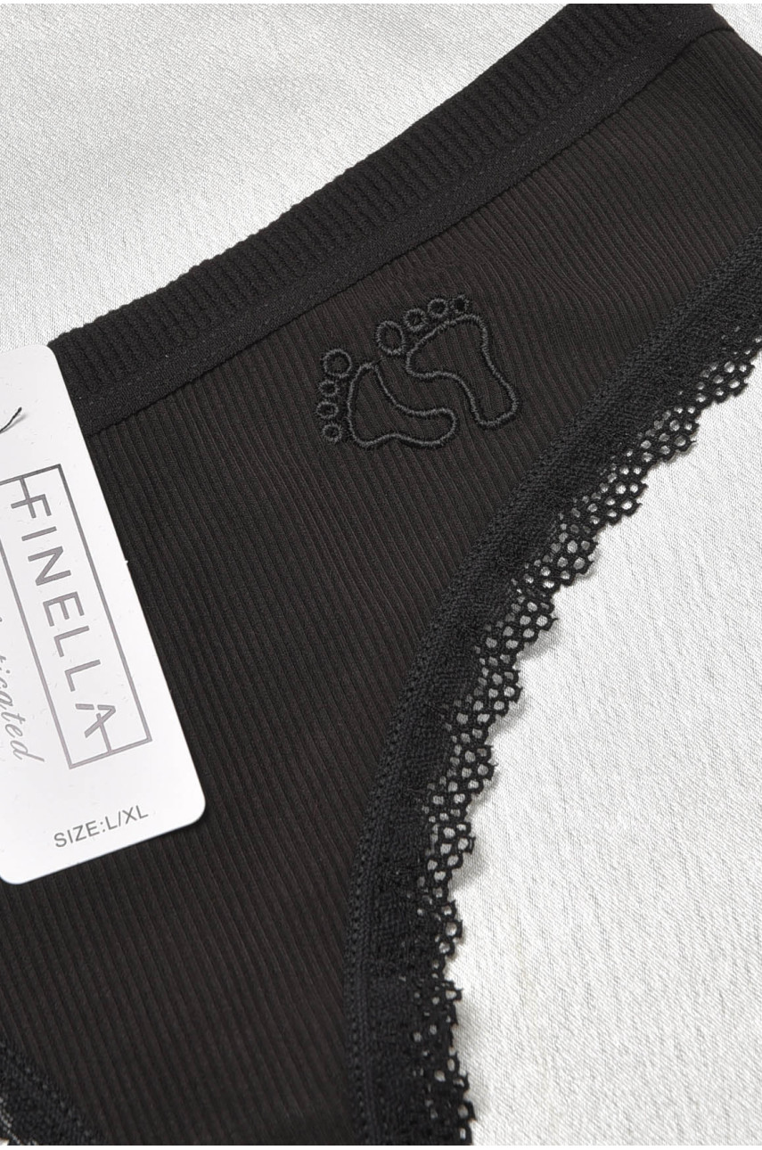 Стринги женские с кружевом черного цвета 8860 188787 Стринги женские с кружевом черного цвета 8860 188787