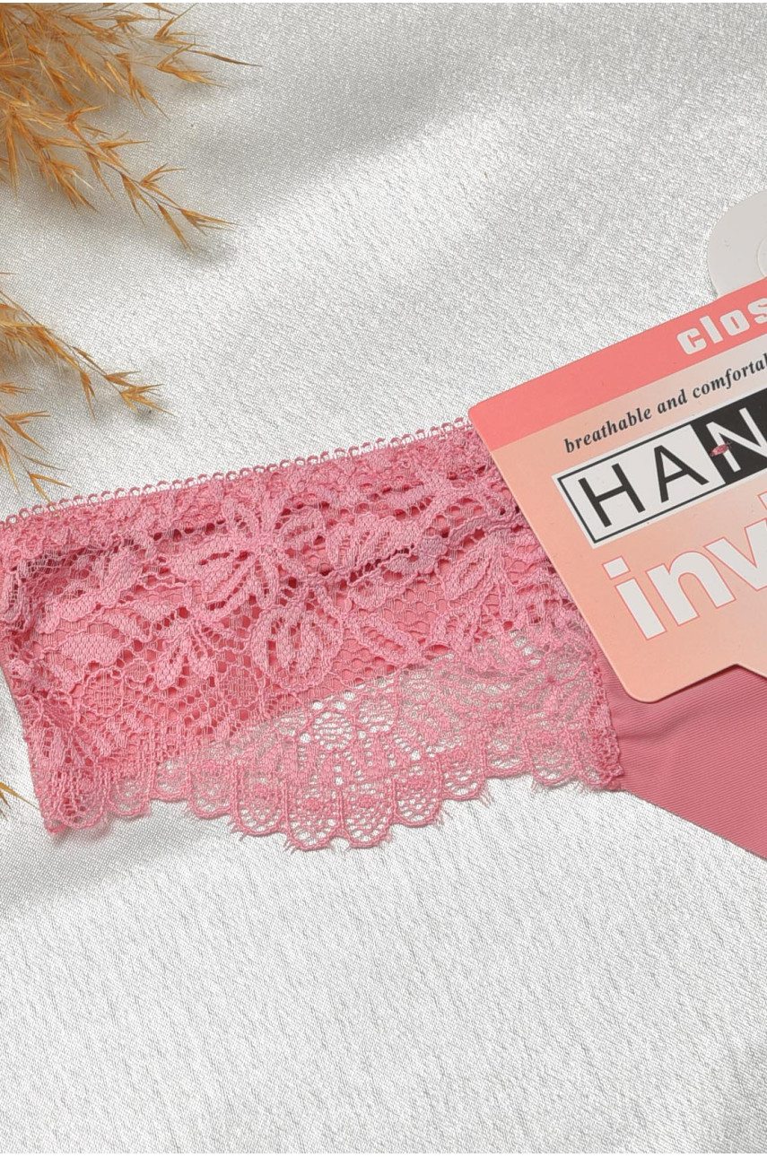 Стринги женские с кружевом розового цвета 29177 188801 Стринги женские с кружевом розового цвета 29177 188801