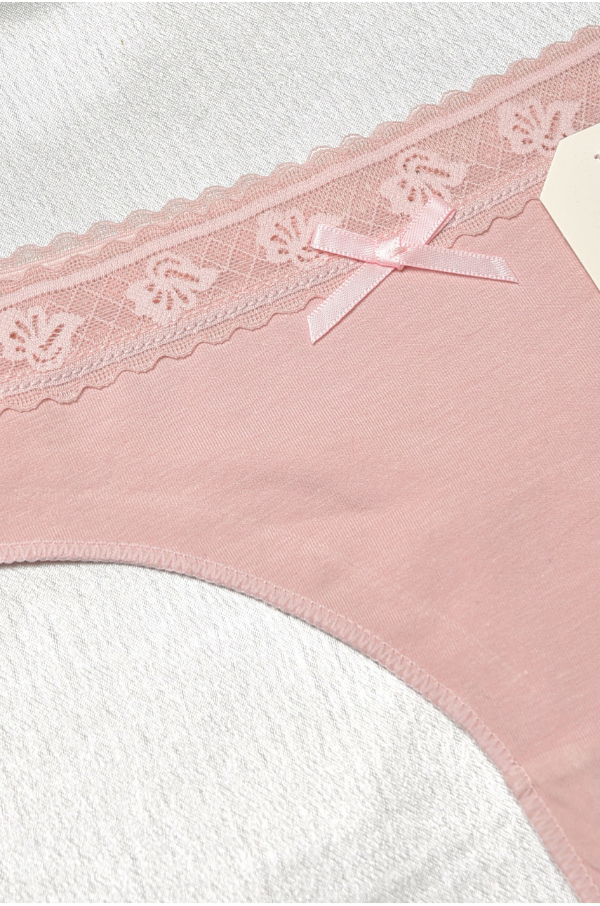 Стринги женские пудрового цвета 6217 188803 Стринги женские пудрового цвета 6217 188803