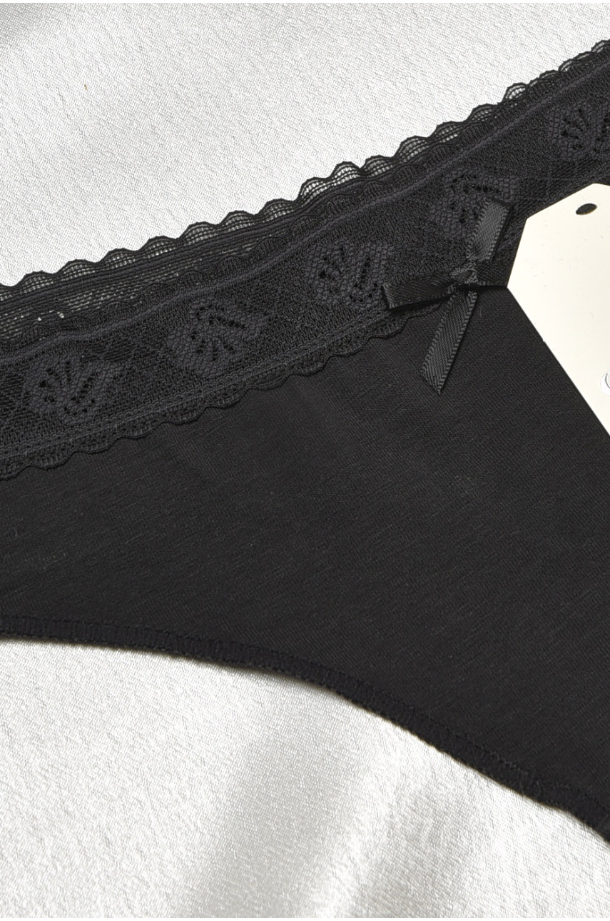 Стринги женские черного цвета 6217 188805 Стринги женские черного цвета 6217 188805