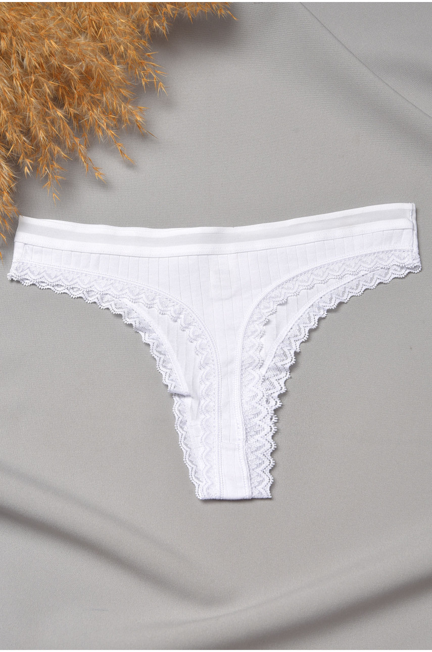 Стринги женские белого цвета 5918 188812