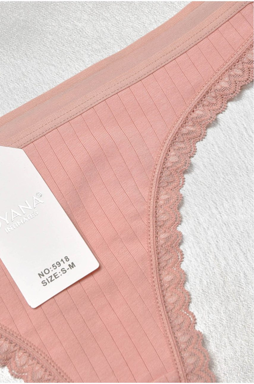 Стринги женские пудрового цвета 5918 188813 Стринги женские пудрового цвета 5918 188813