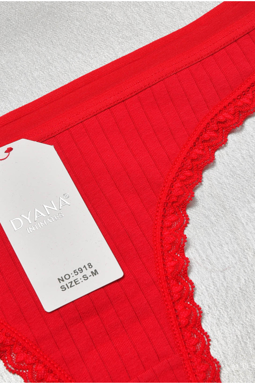 Стринги женские красного цвета 5918 188814