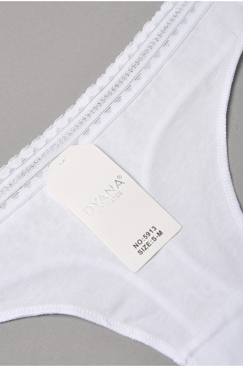 Стринги женские белого цвета 5913 188817 Стринги женские белого цвета 5913 188817