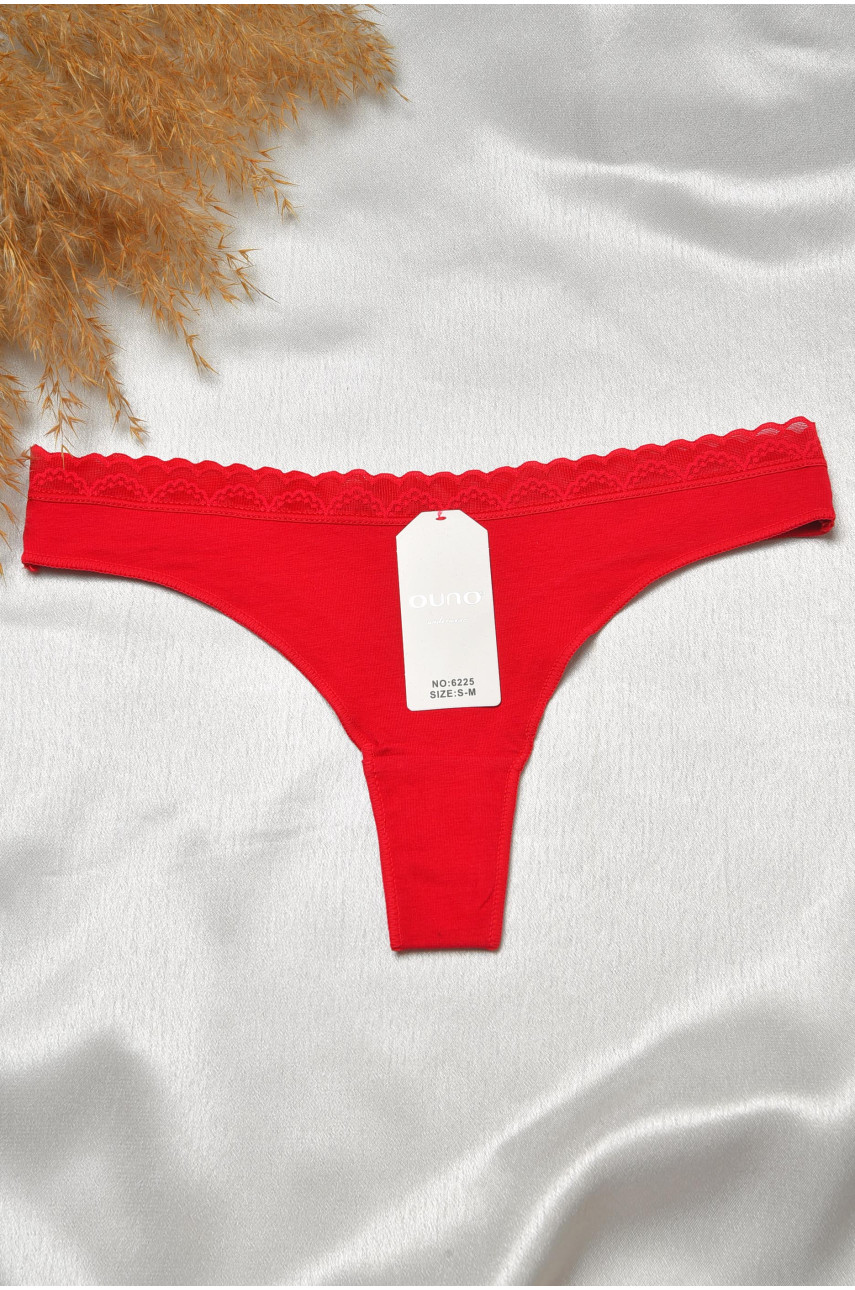 Трусы женские бордового цвета 6225 188824