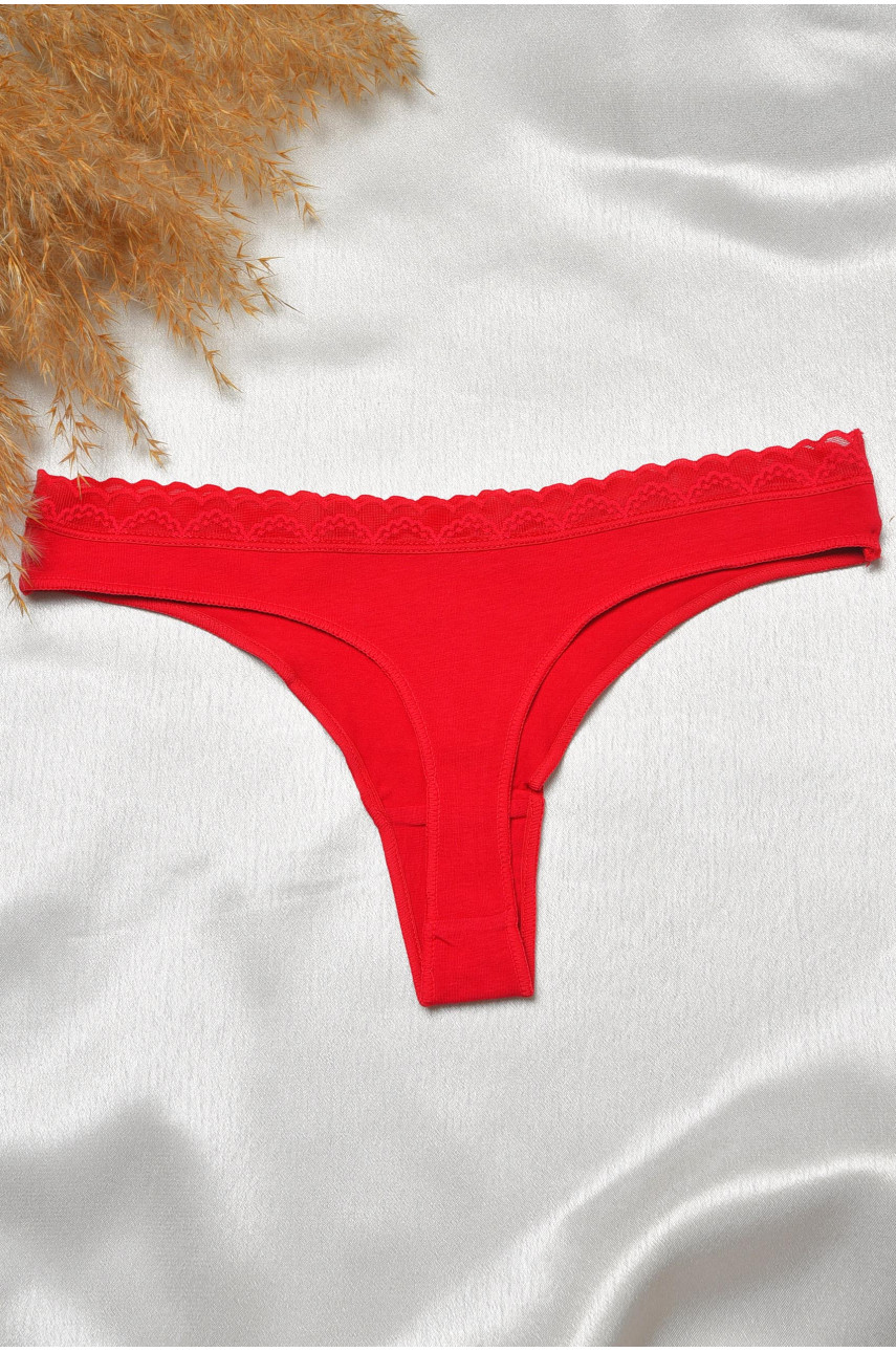 Трусы женские бордового цвета 6225 188824