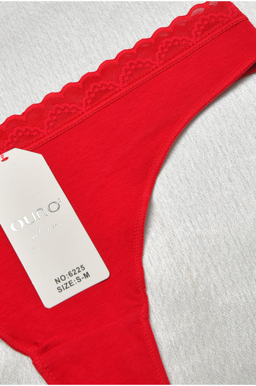 Трусы женские бордового цвета 6225 188824