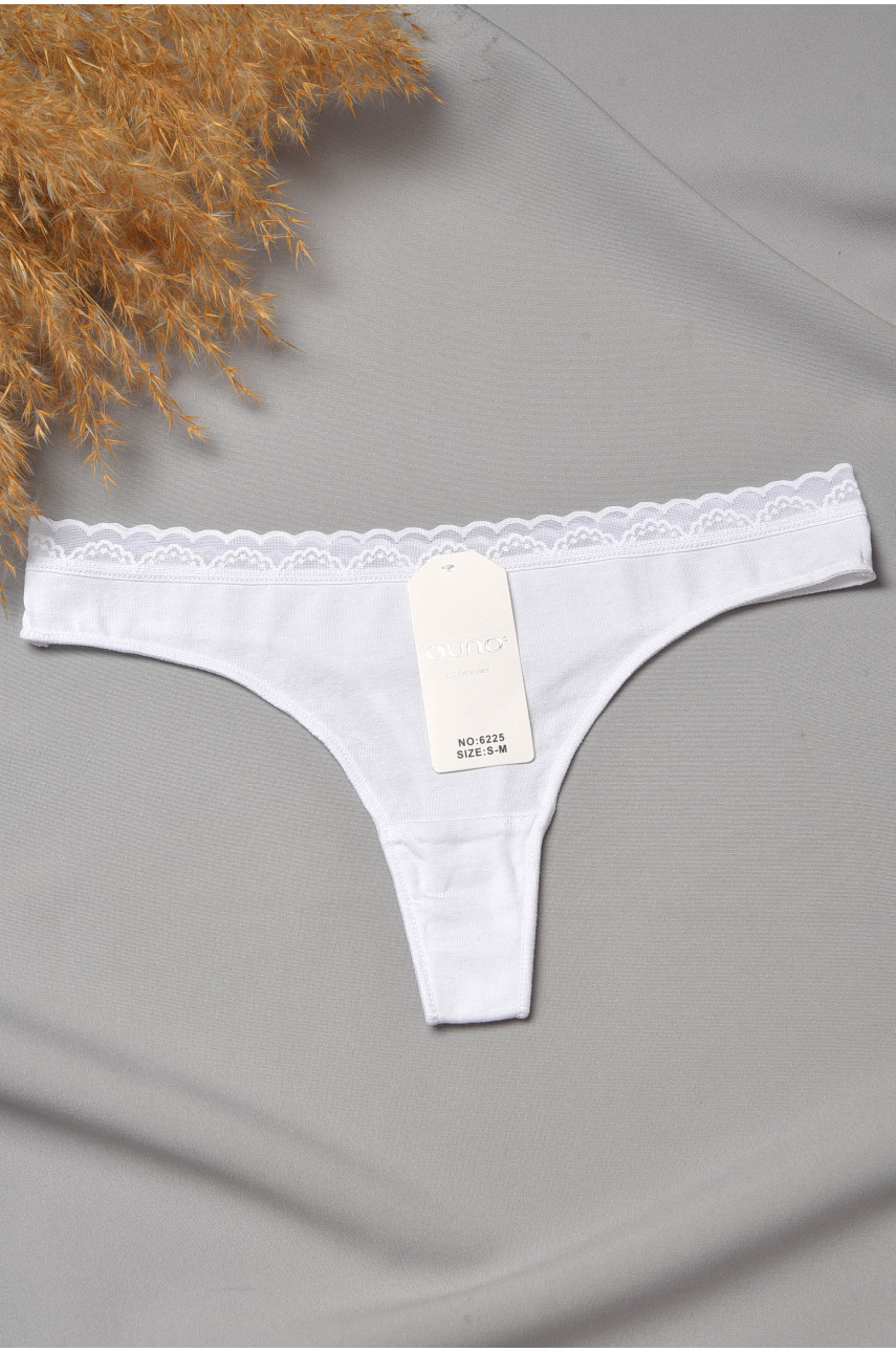 Трусы женские белого цвета 6225 188825