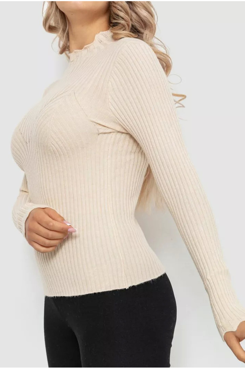 Гольф жіночий молочного кольору 119 188826