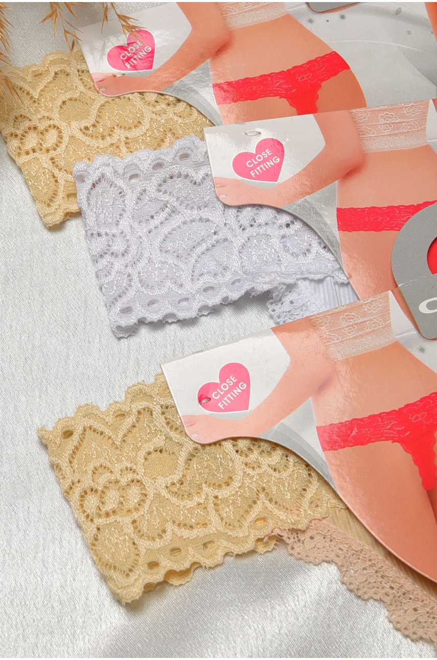 Набор стринг женских 3 штуки 7923 188835 Набор стринг женских 3 штуки 7923 188835