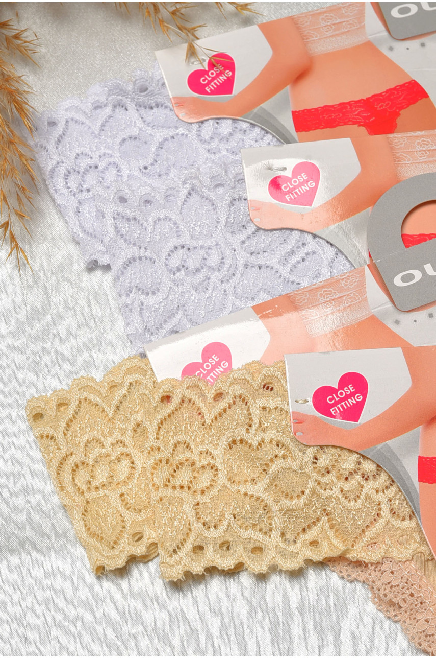 Набор стринг женских 4 штуки 7923 188838 Набор стринг женских 4 штуки 7923 188838