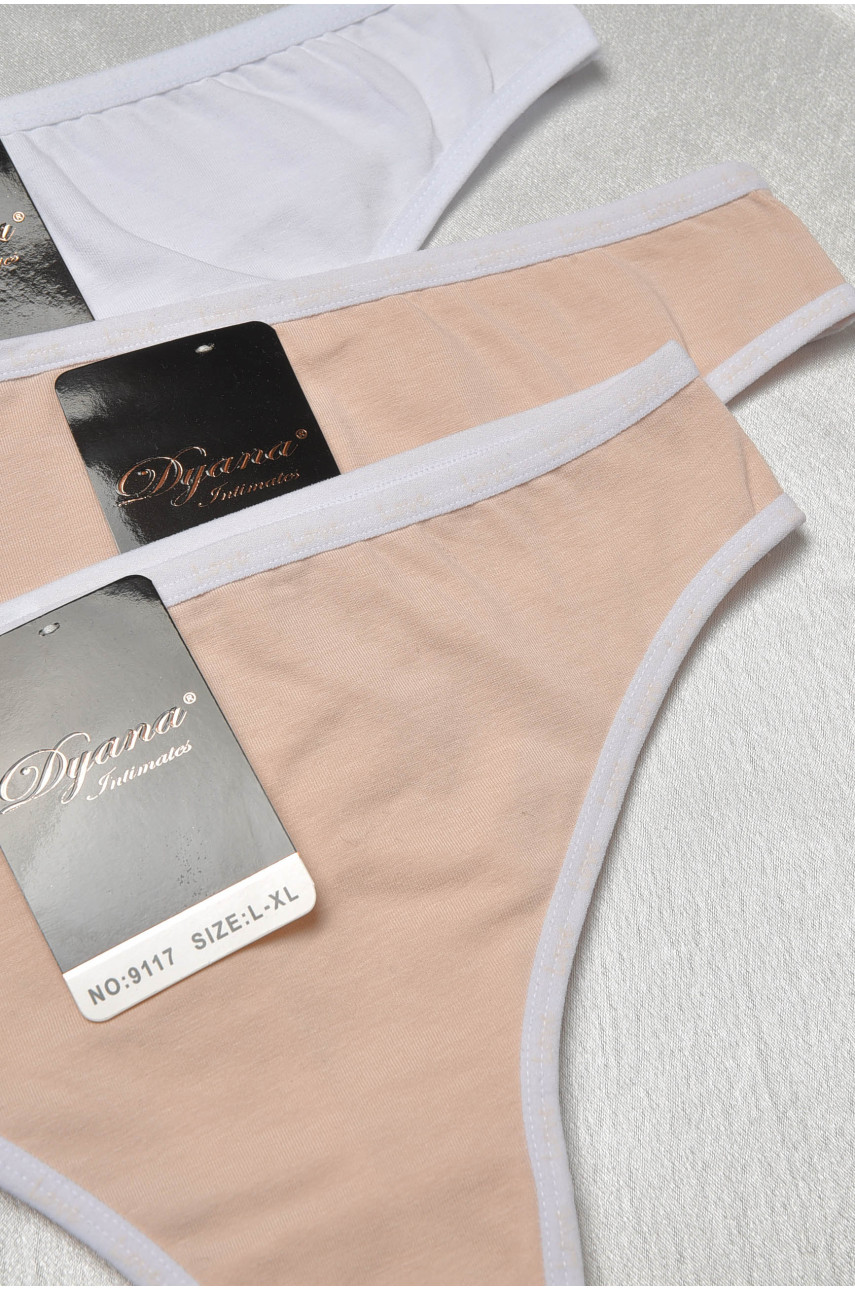 Набор стринг женских 3 штуки 9117 188854 Набор стринг женских 3 штуки 9117 188854