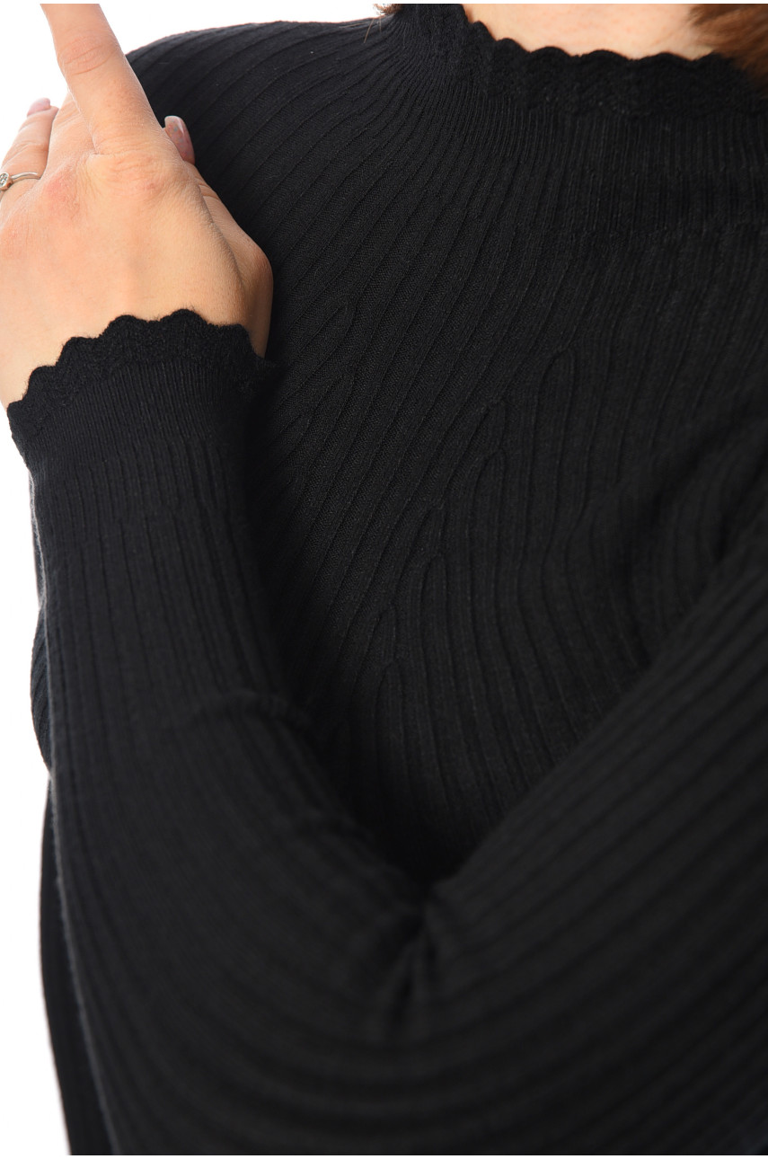 Гольф жіночий чорного кольору 806 188857 Гольф жіночий чорного кольору 806 188857