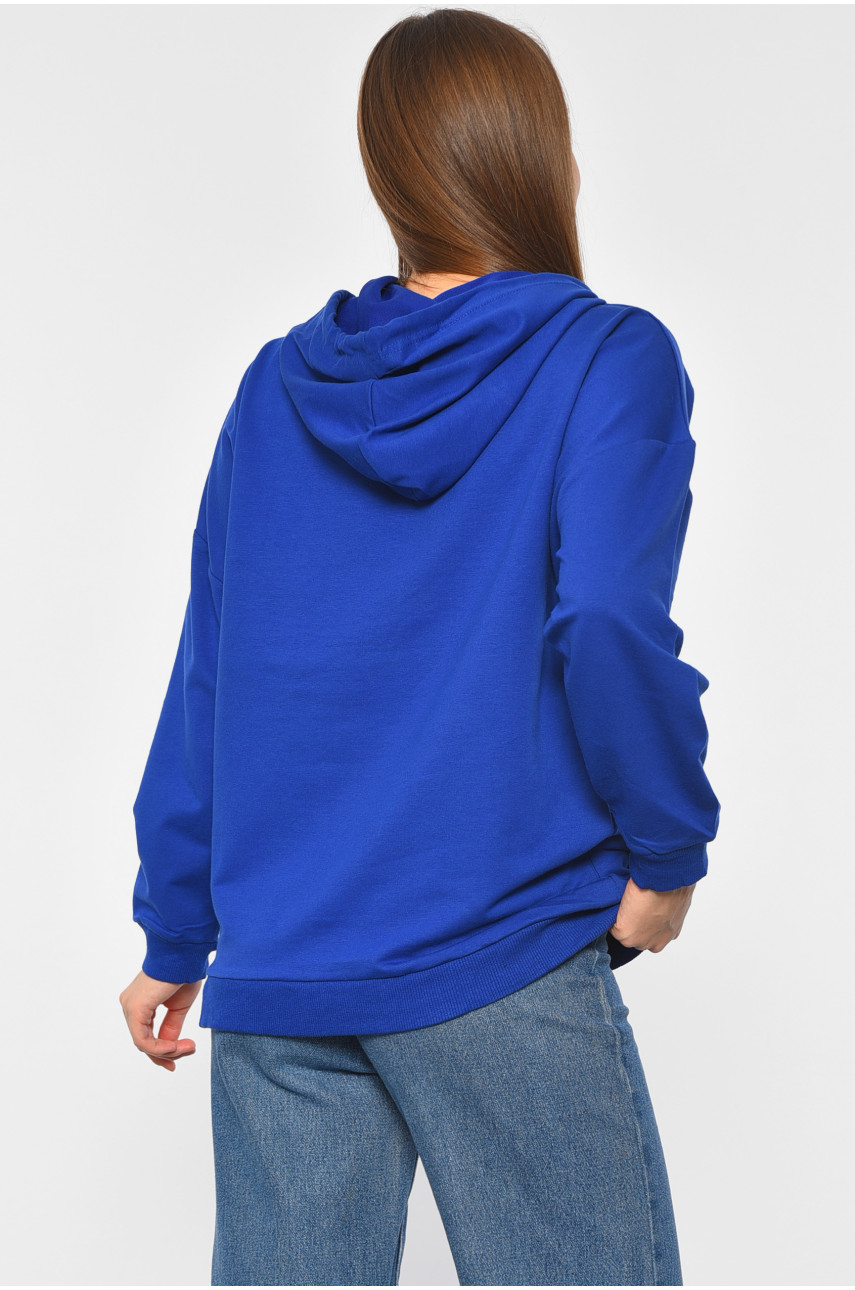 Худи женское синего цвета 188880