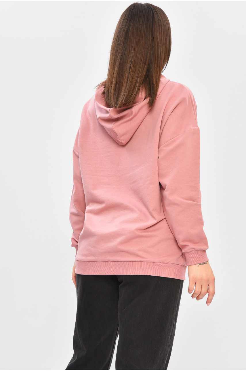 Худи женское розового цвета 700 188882