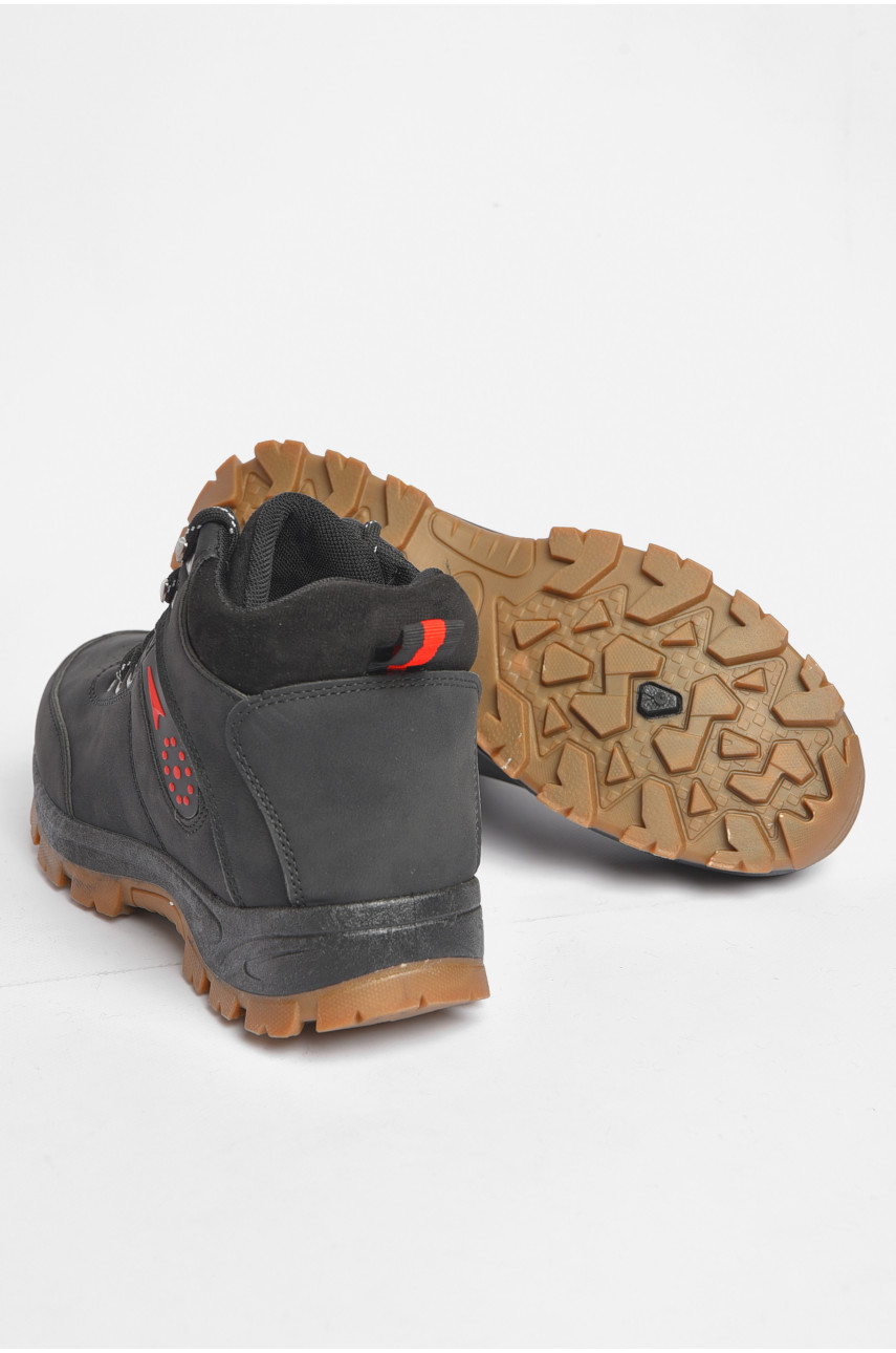 Черевики чоловічі зимові чорного кольору YB10036-1 188921