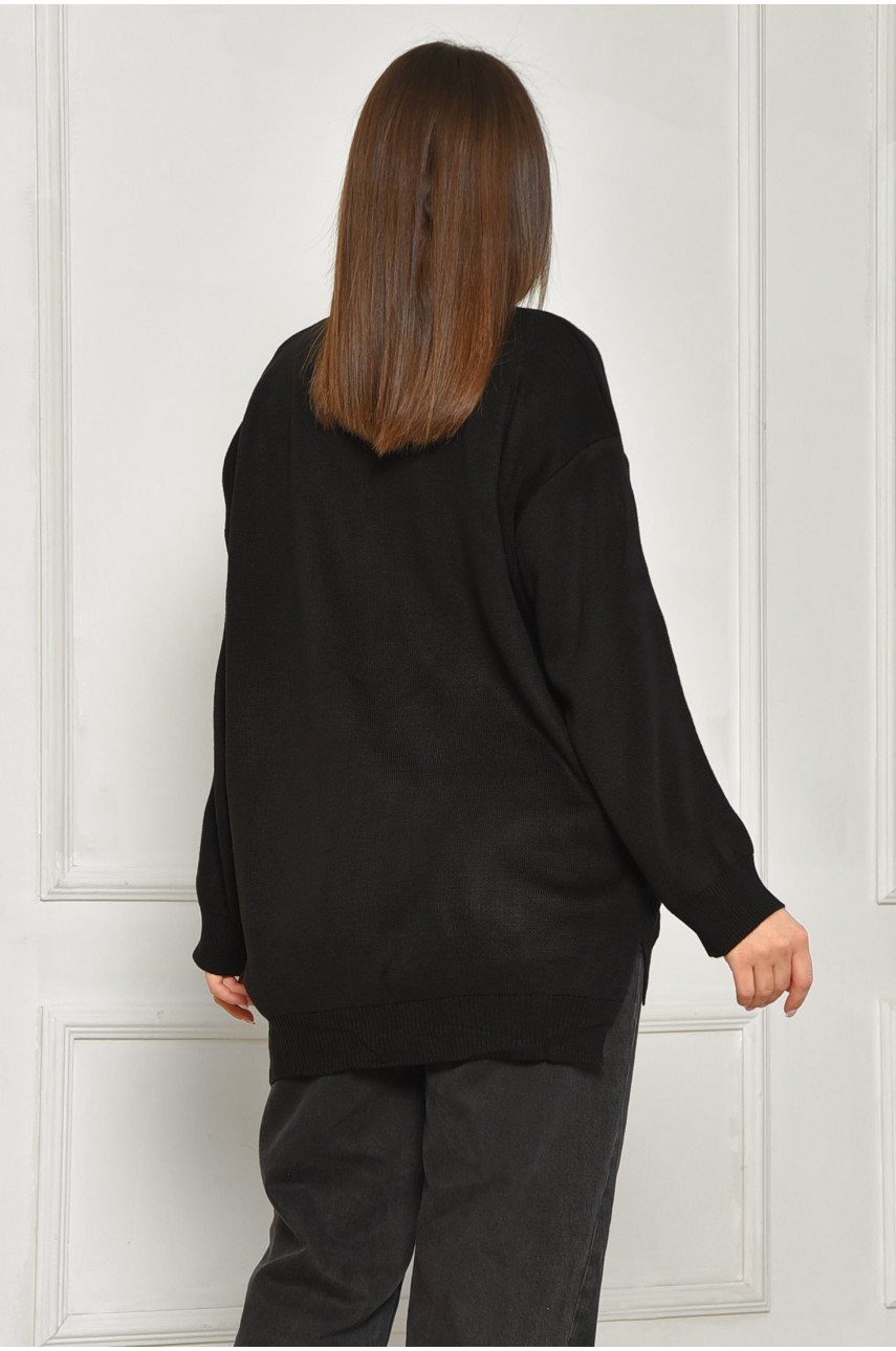Светр жіночий чорного кольору 14610 188952