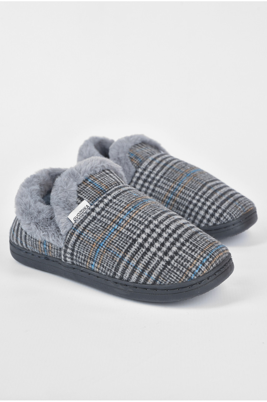 Тапочки комнатные чуни мужские чёрного цвета U-14 188968