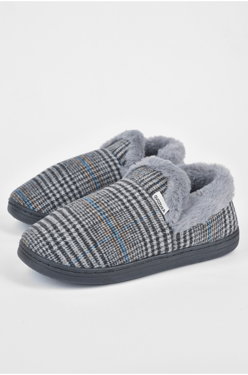 Тапочки комнатные чуни мужские чёрного цвета U-14 188968