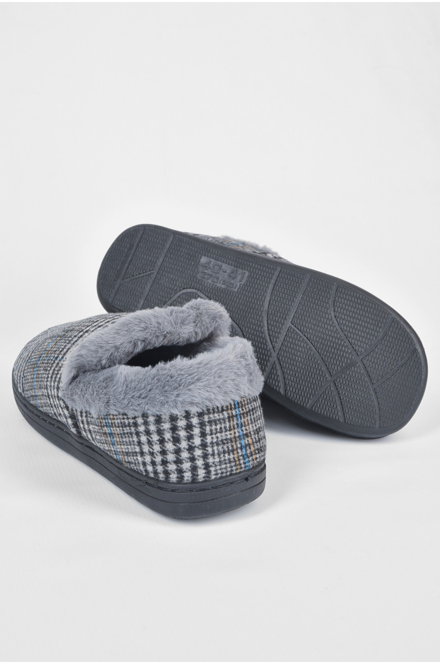 Тапочки комнатные чуни мужские чёрного цвета U-14 188968