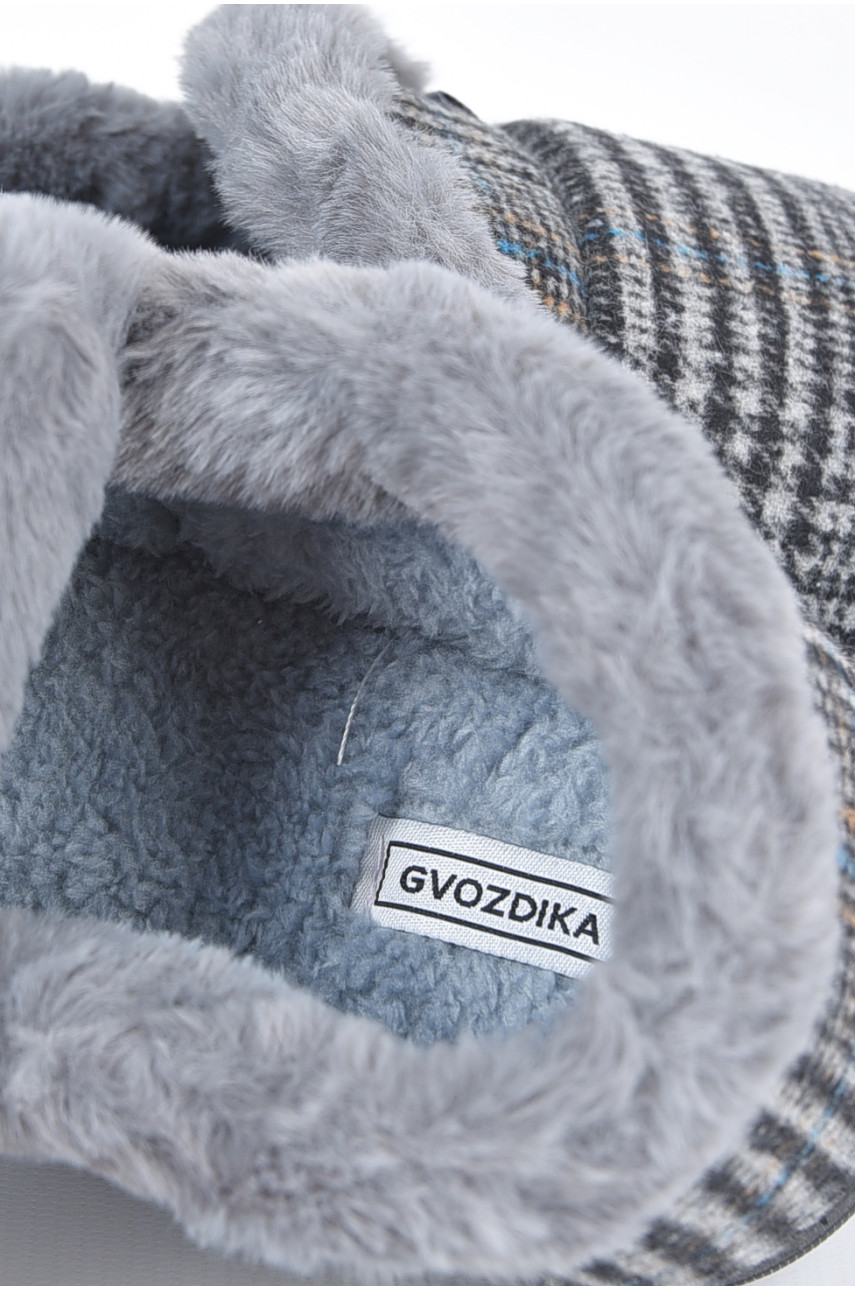 Тапочки комнатные чуни мужские чёрного цвета U-14 188968