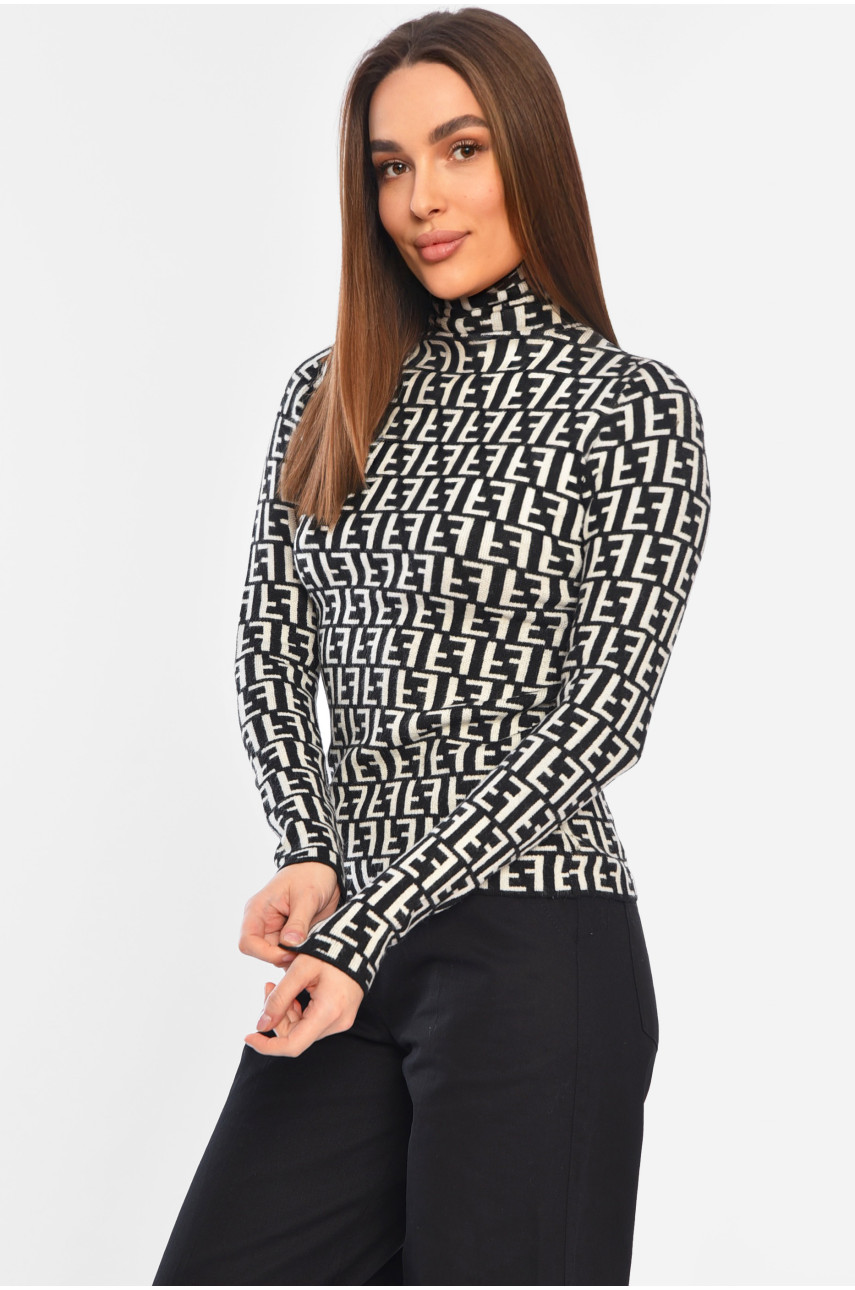 Гольф женский черного цвета 26375 188979 Гольф женский черного цвета 26375 188979