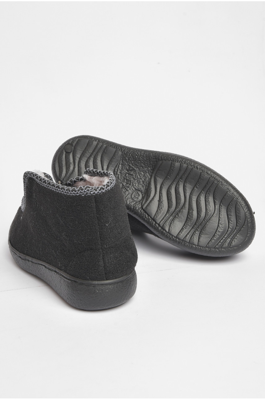 Бурки чоловічі на хутрі чорного кольору 05 189019