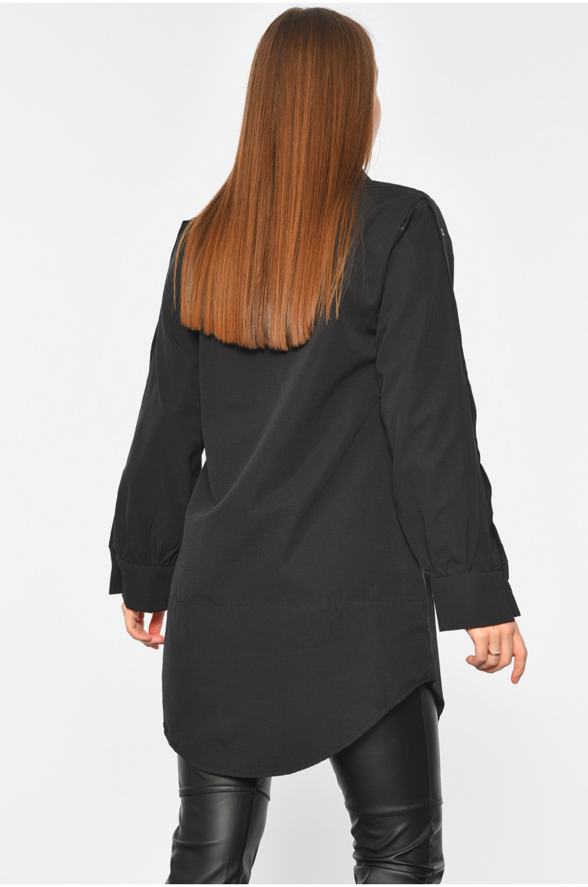 Рубашка женская черного цвета 1201 189038 Рубашка женская черного цвета 1201 189038