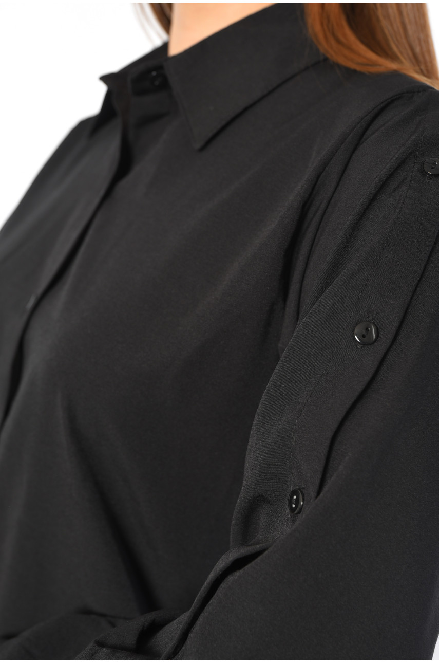 Рубашка женская черного цвета 1201 189038 Рубашка женская черного цвета 1201 189038