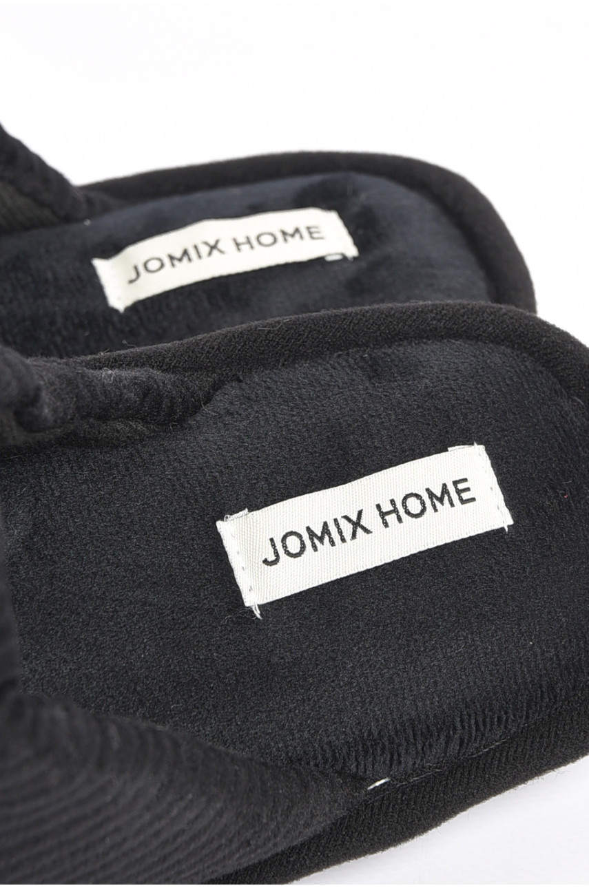 Тапочки комнатные мужские чёрного цвета MU-8604 189125